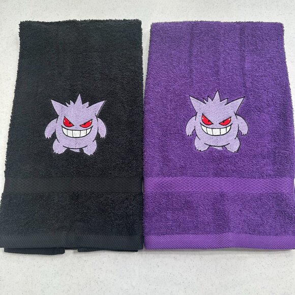 Pokemon Towels Embroidered Hand Towel Set Bathroom Decor - Picture 2 of 15